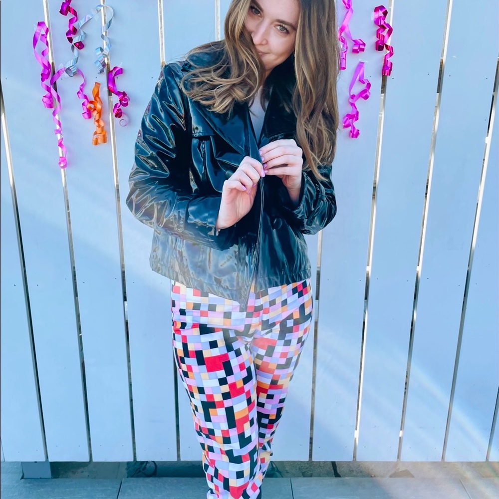 Last Kiss patent leather jacket
